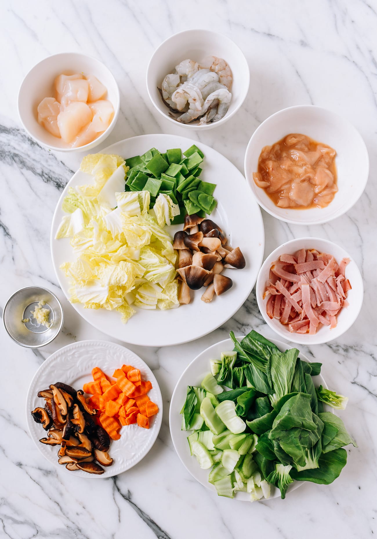 Sizzling Rice Soup Ingredients