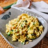 Stir-fried eggs with preserved radish