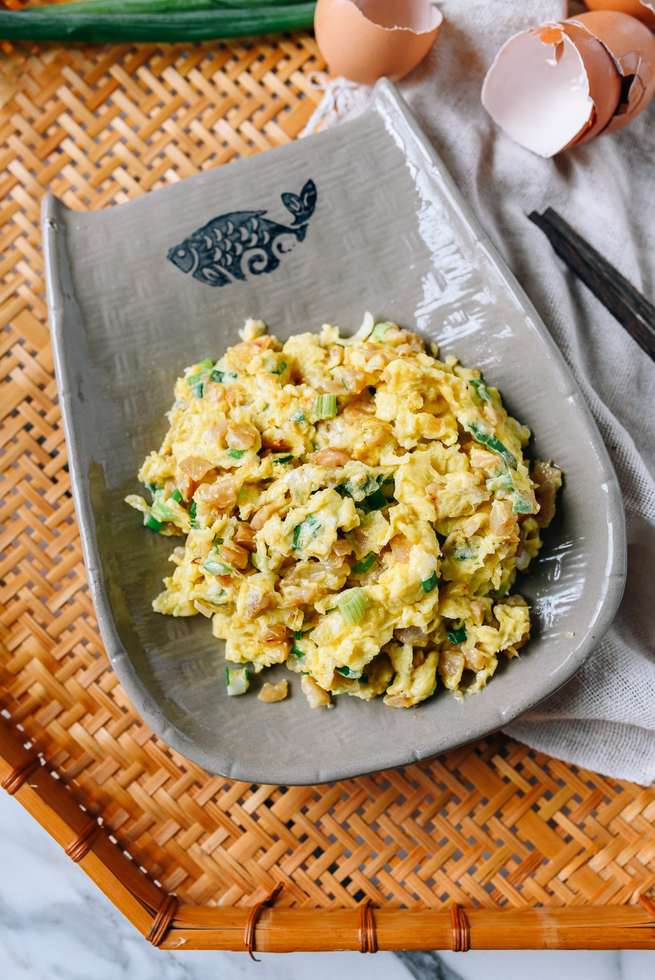 Hakka Eggs with Preserved Radish