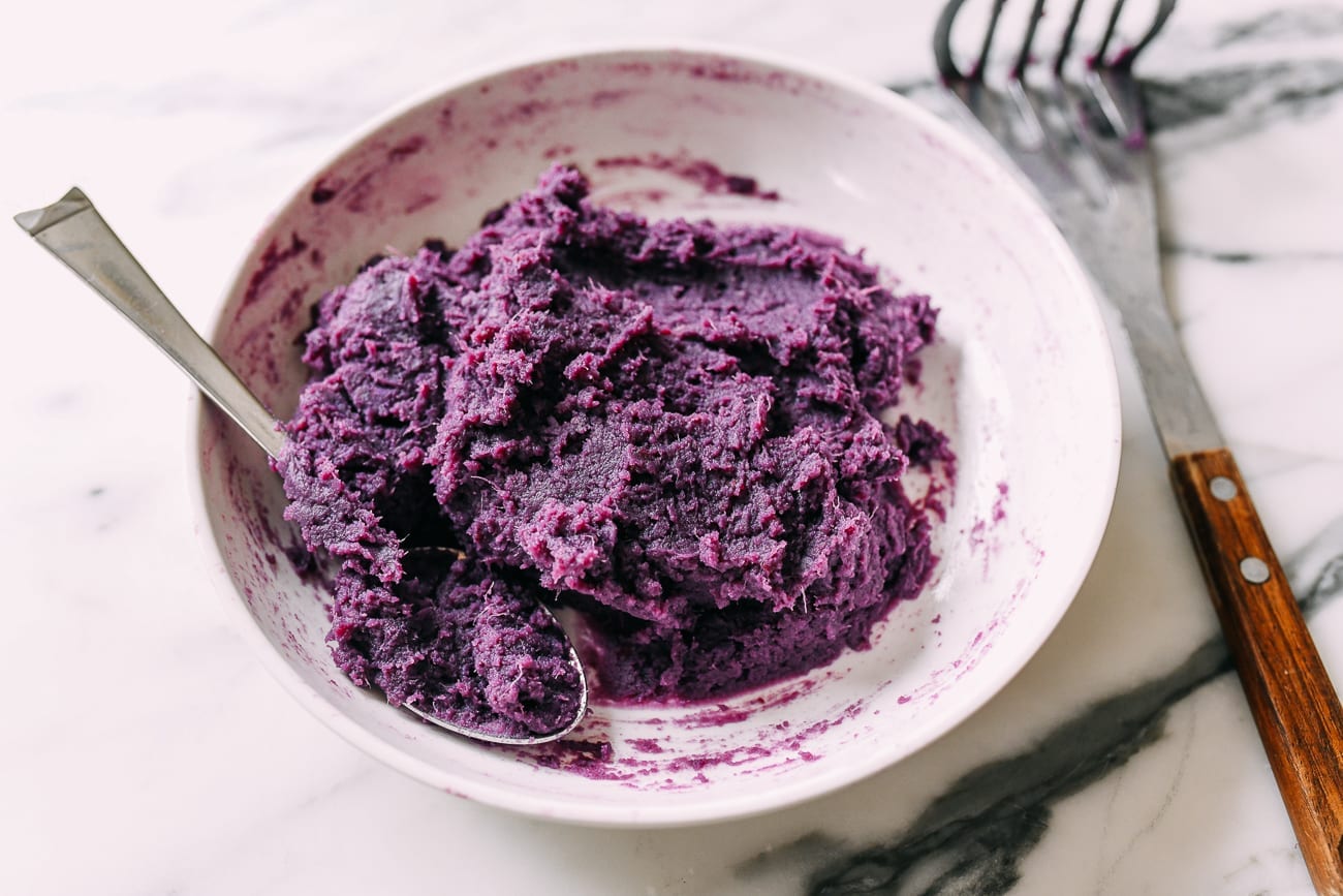Mashed ube