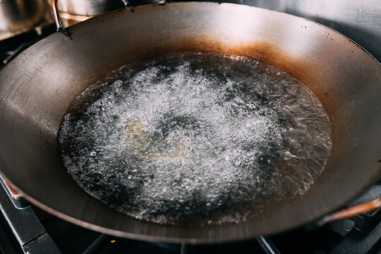 Water at a rolling boil