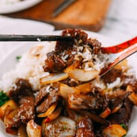 Beef and Onion Stir-fry