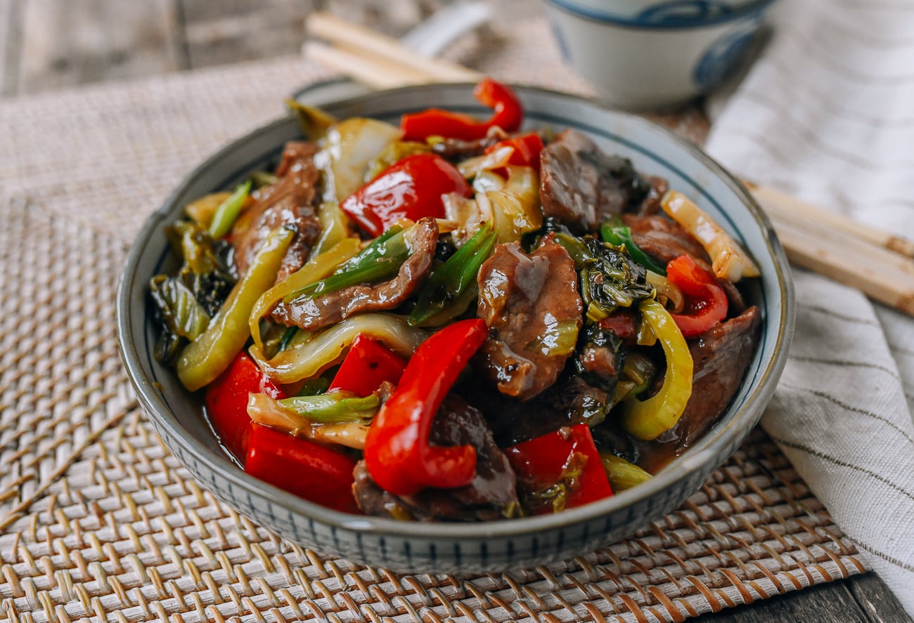 Cantonese Beef and Pickled Mustard Greens