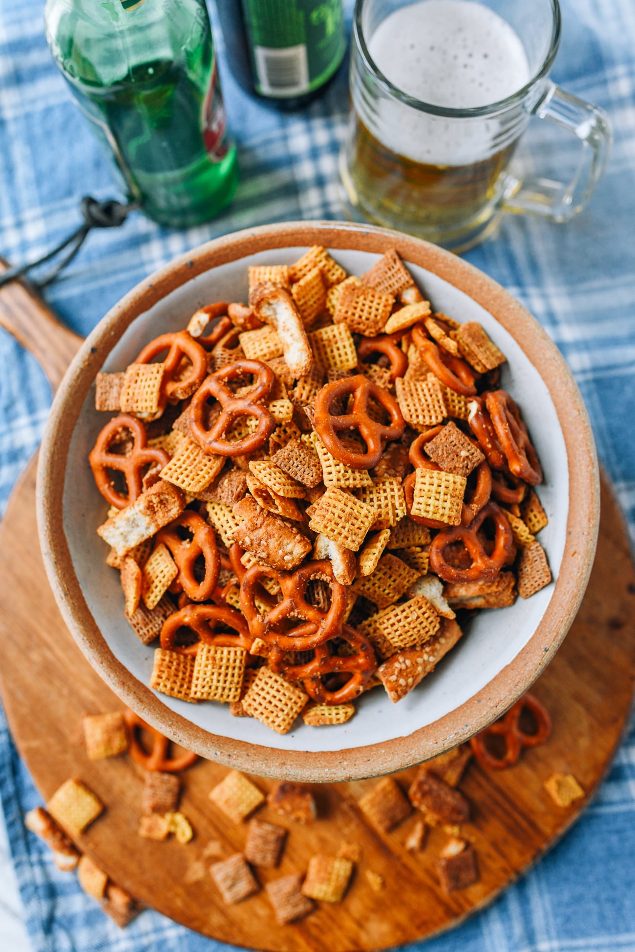 “Cheesy” Homemade Chex Mix