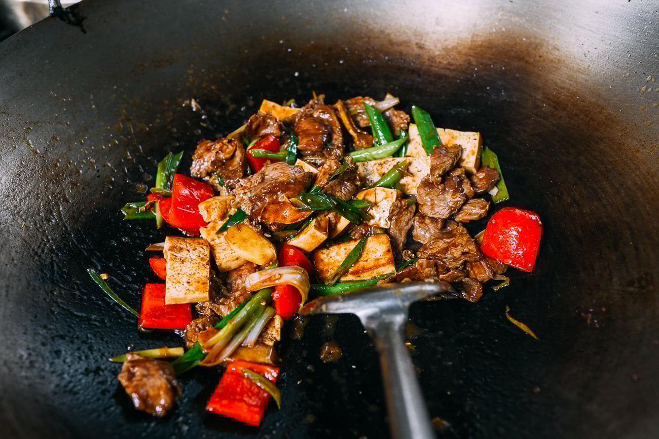 Ginger Scallion Beef and Tofu