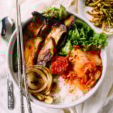 Vegan Korean BBQ Samgyupsal Bowl