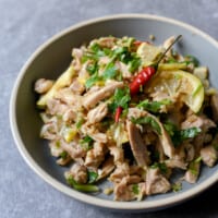 Asian Chicken Salad with Lemon