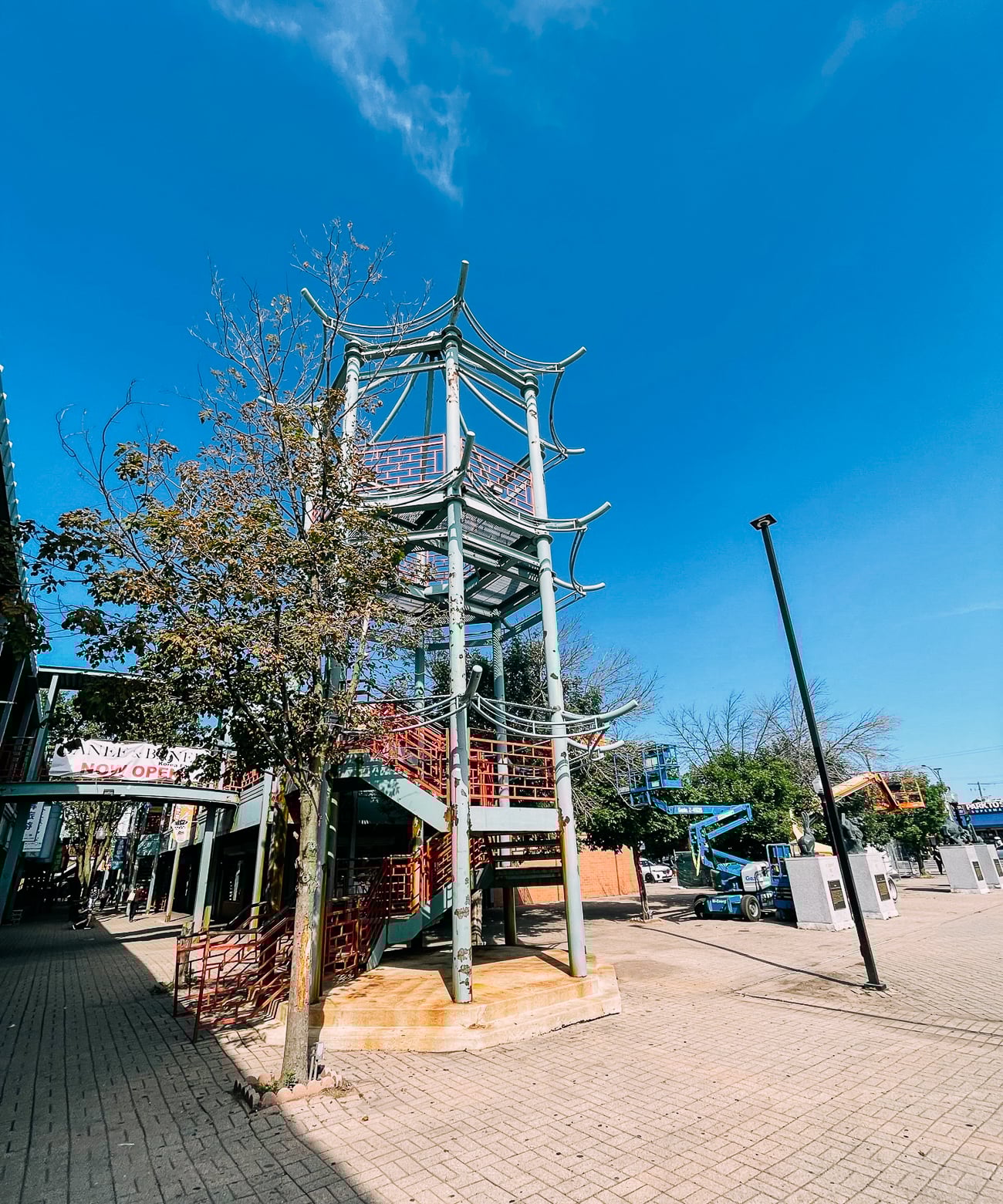 Pagoda in Chicago Chinatown