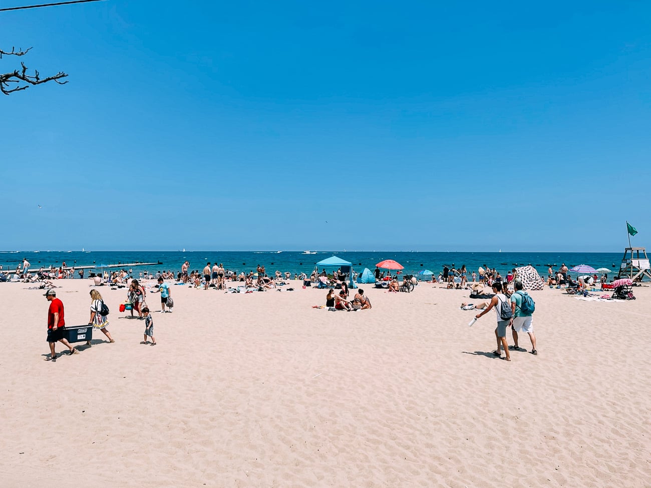 North Avenue Beach in Chicago