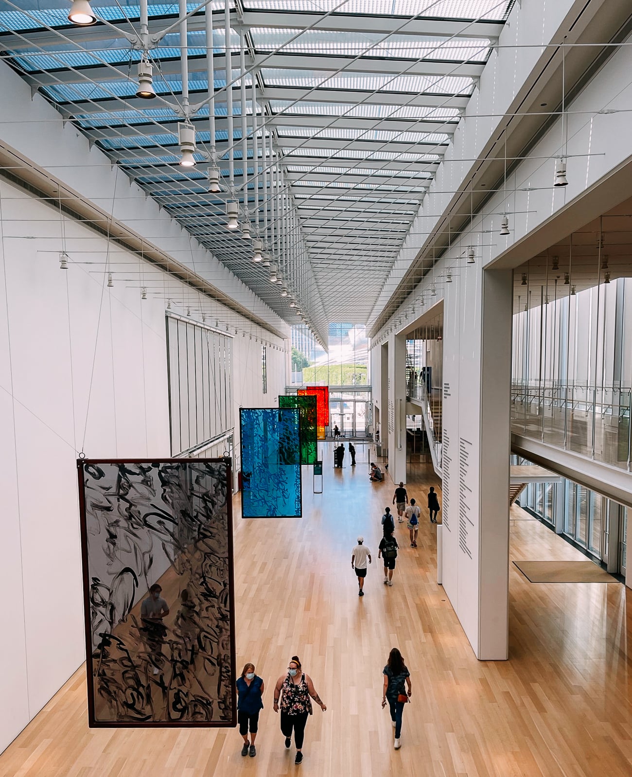 Interior of the Chicago Art Institute