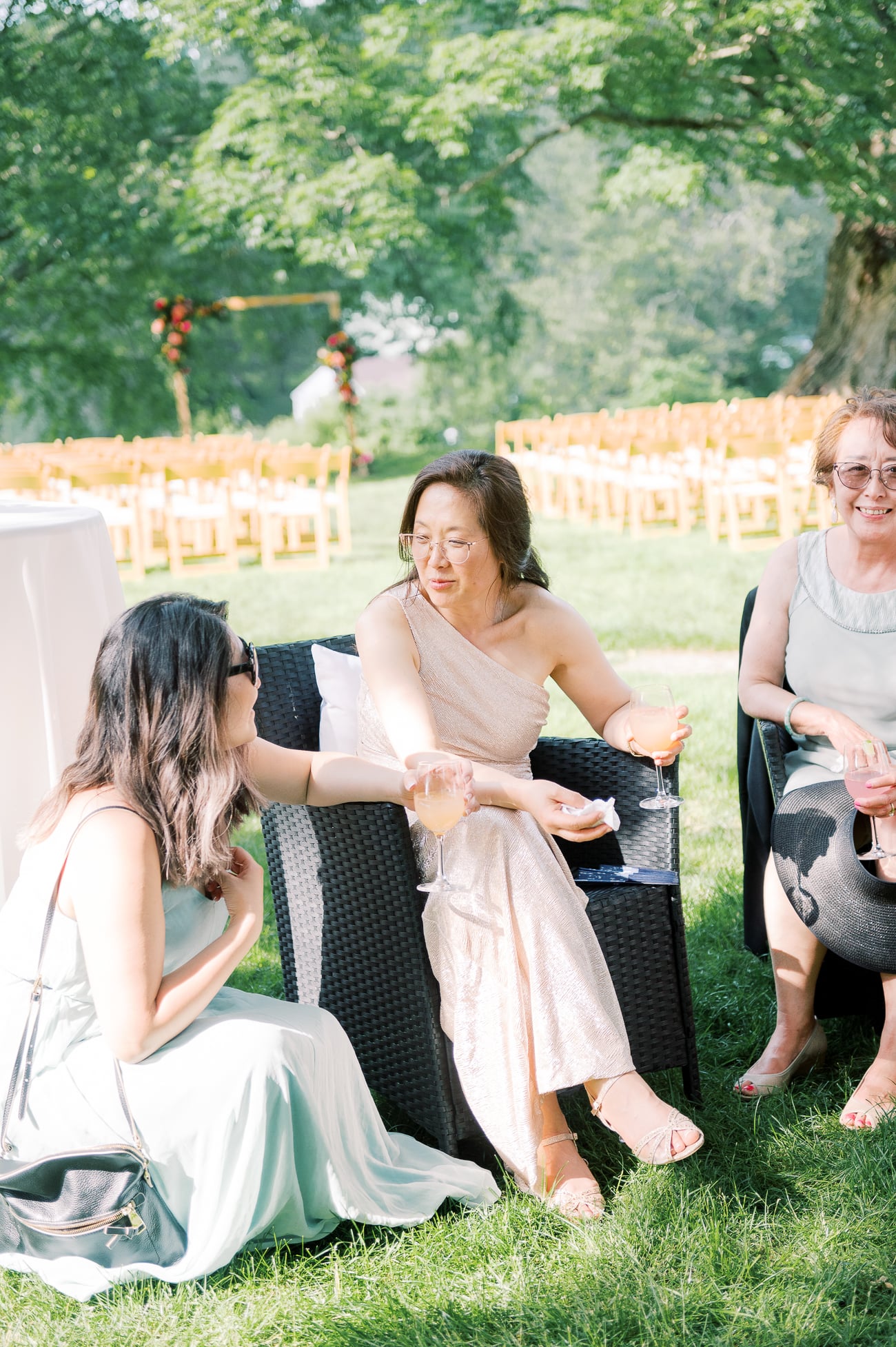 Judy with her family