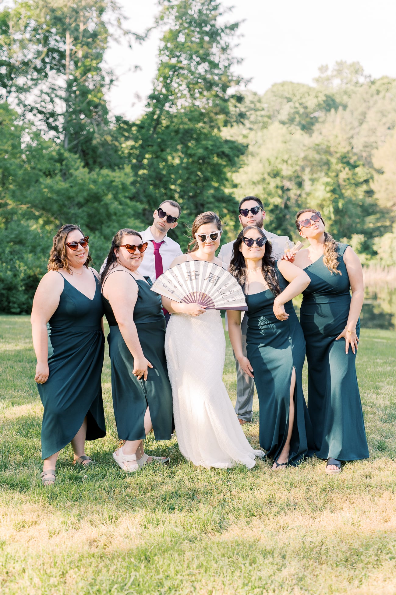 Sarah and Justin with cousins