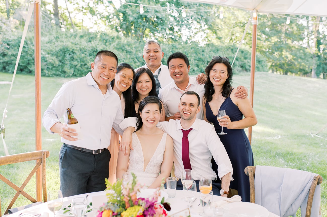 Sarah and Justin and Family