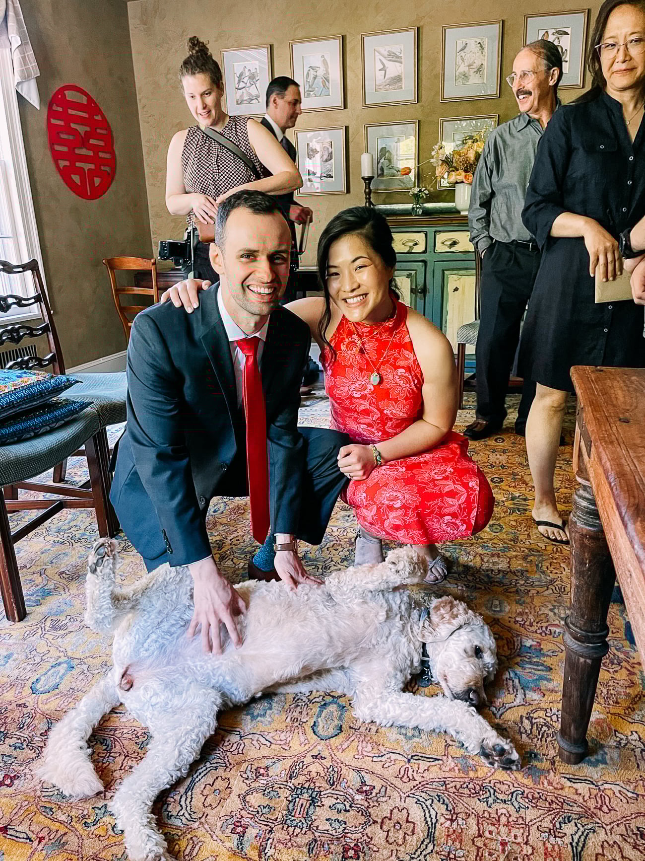 Justin, Sarah, and Barley