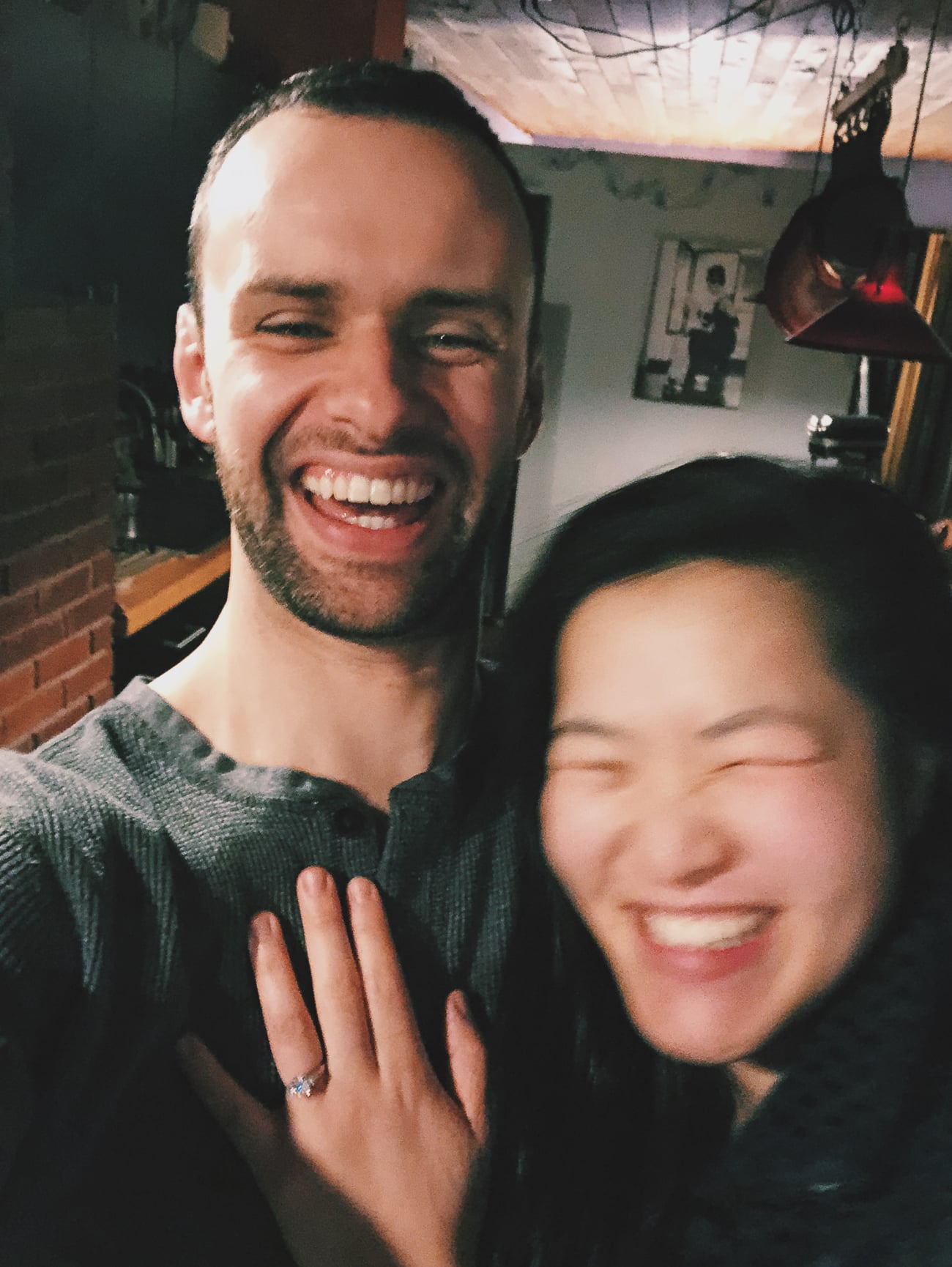 Sarah and Justin engagement photo