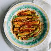 Sichuan Spicy Okra Salad