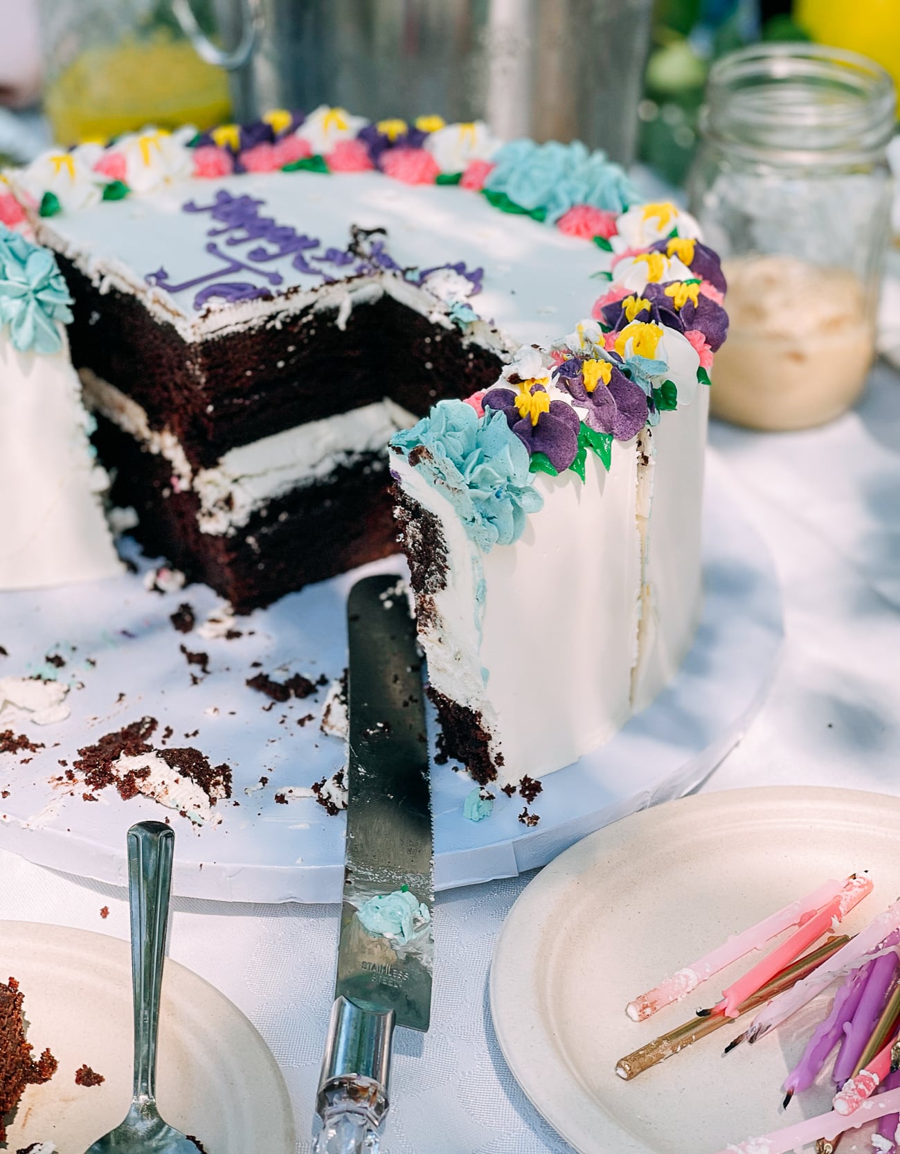 Jennifer's birthday cake