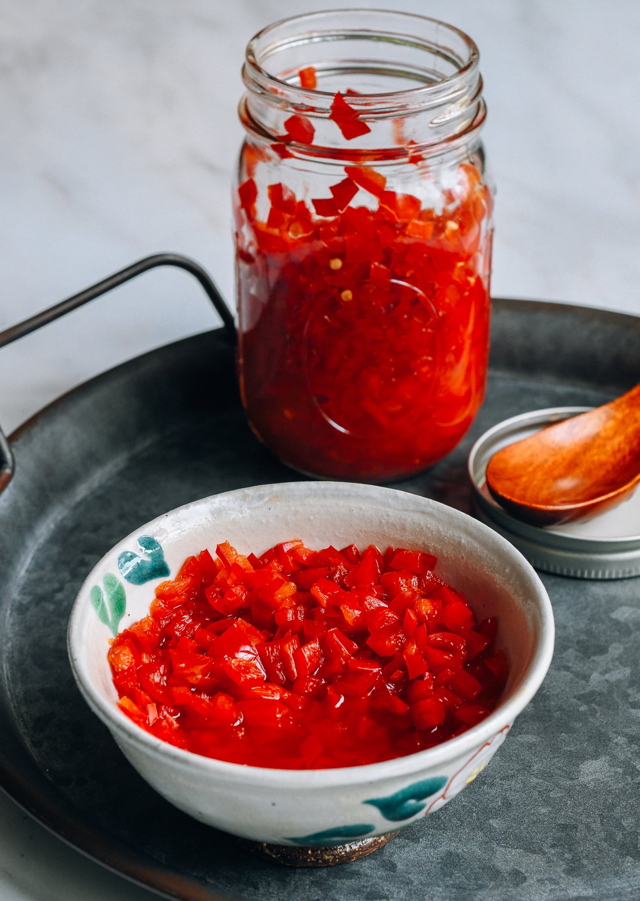 Homemade Hunan Salted Chilies (Duo Jiao – 剁椒)