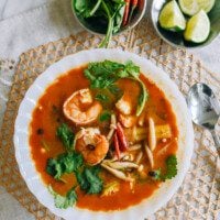 Tom Yum Soup with Shrimp