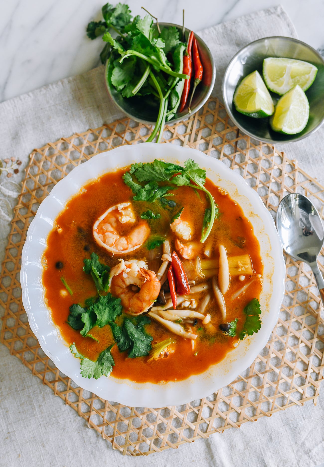 Tom Yum Soup with Shrimp