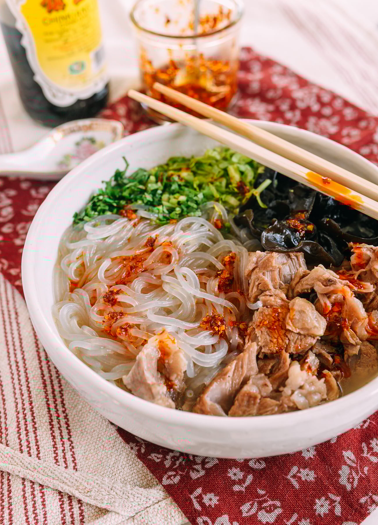 Lamb Noodle Soup with glass noodles