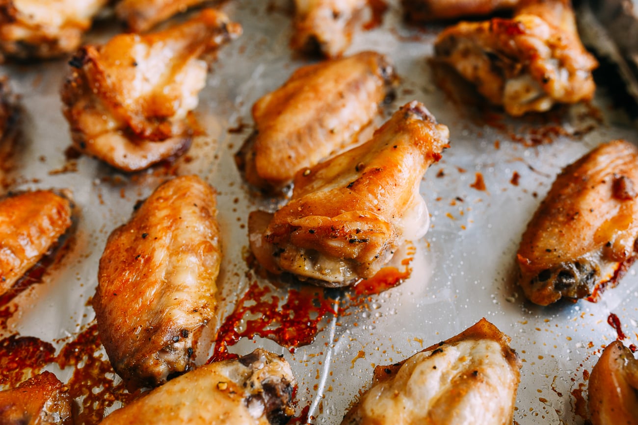 Oyster Sauce Baked Chicken Wings