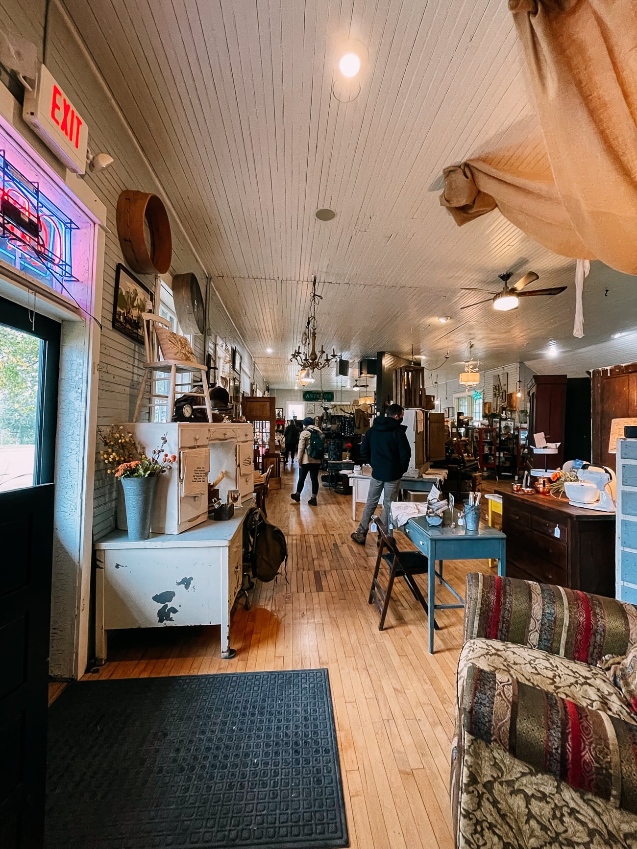 Browsing the Shops at Station 8