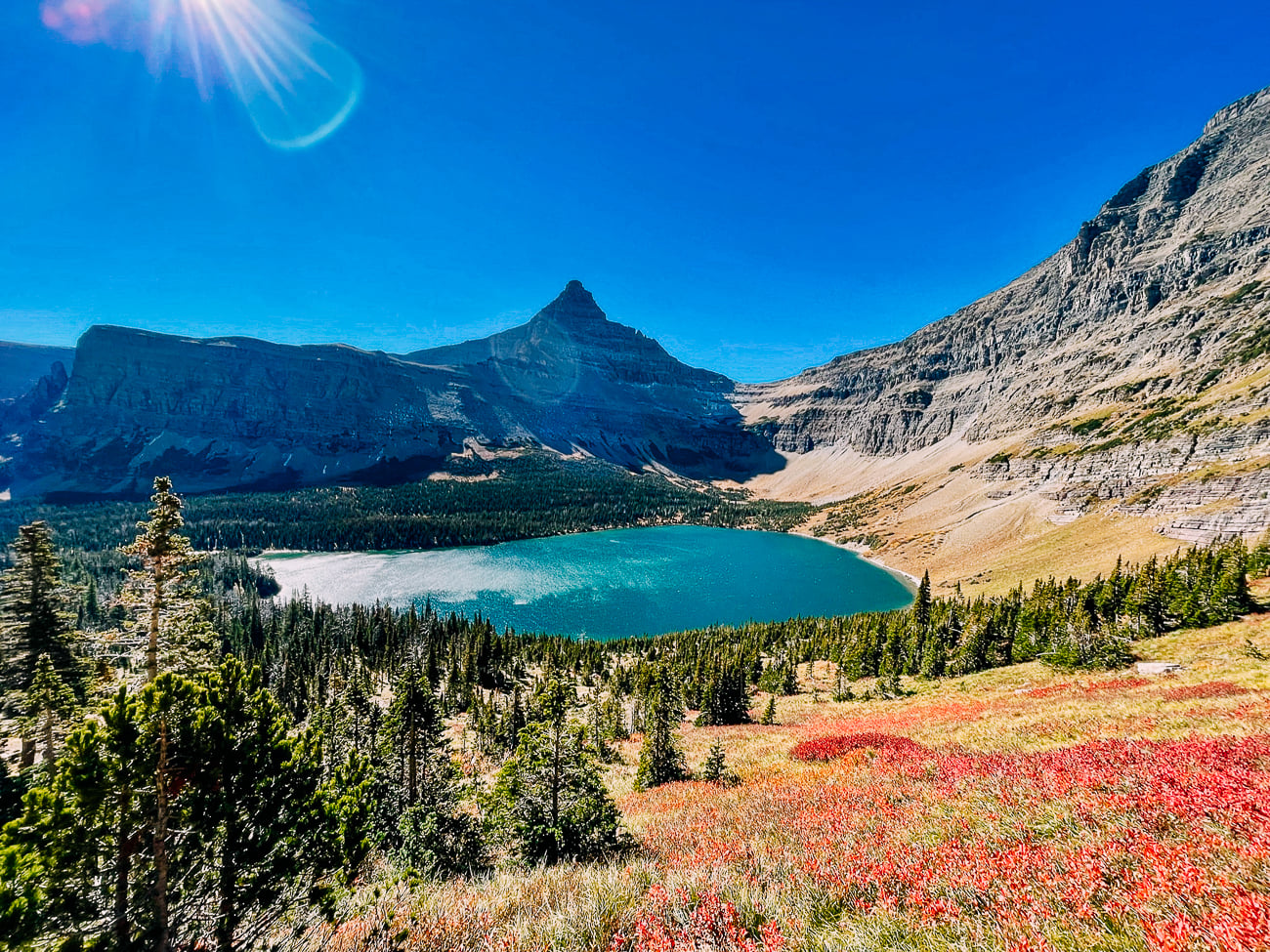 View of Old Man Lake
