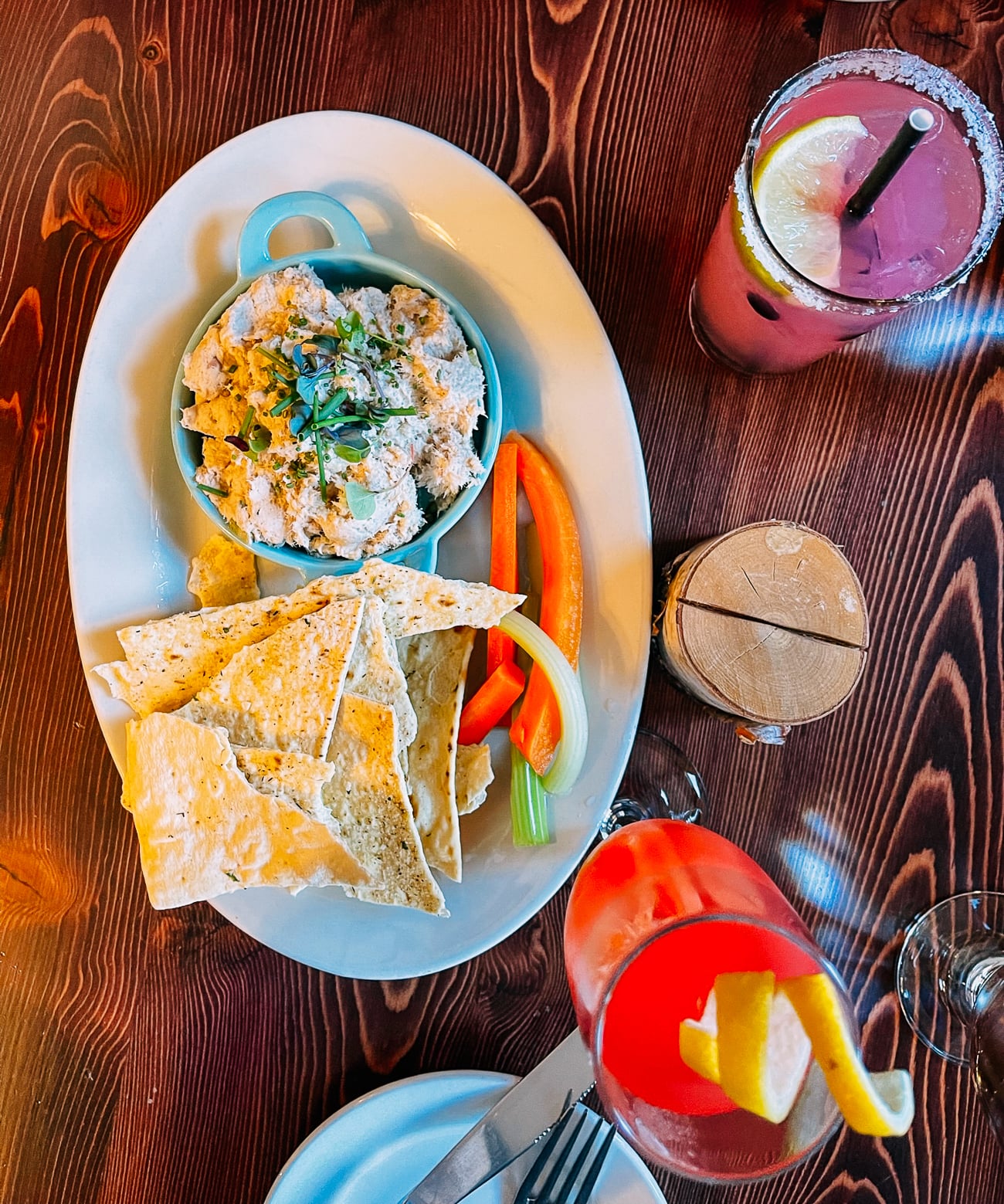 Smoked Trout Dip at Belton Chalet