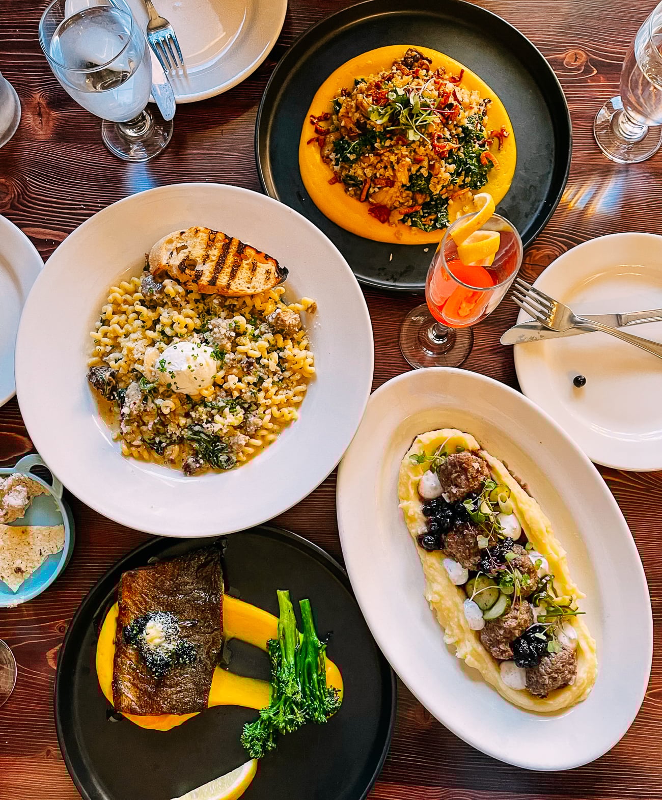 Dinner at Belton Chalet