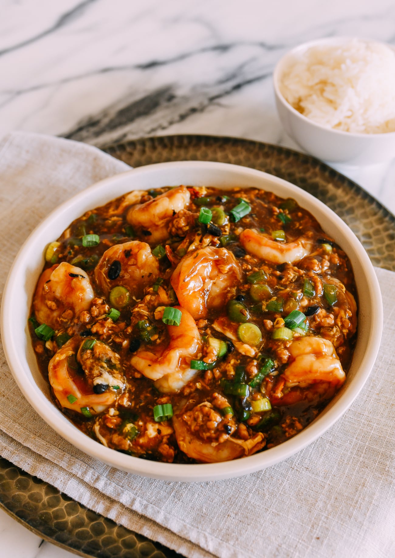 Shrimp with Black Bean Sauce