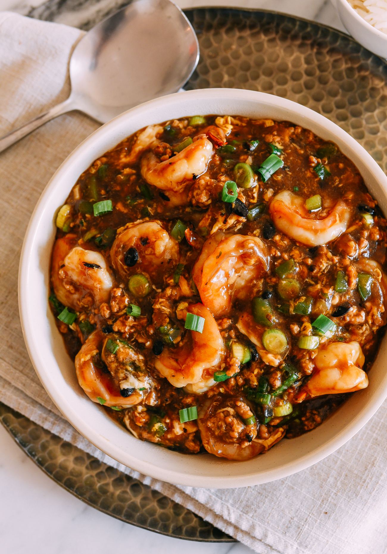 Shrimp with Black Bean Sauce