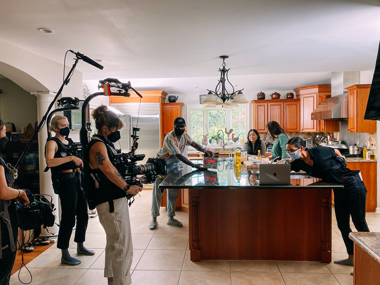 Filming Family Meal with The Woks of Life