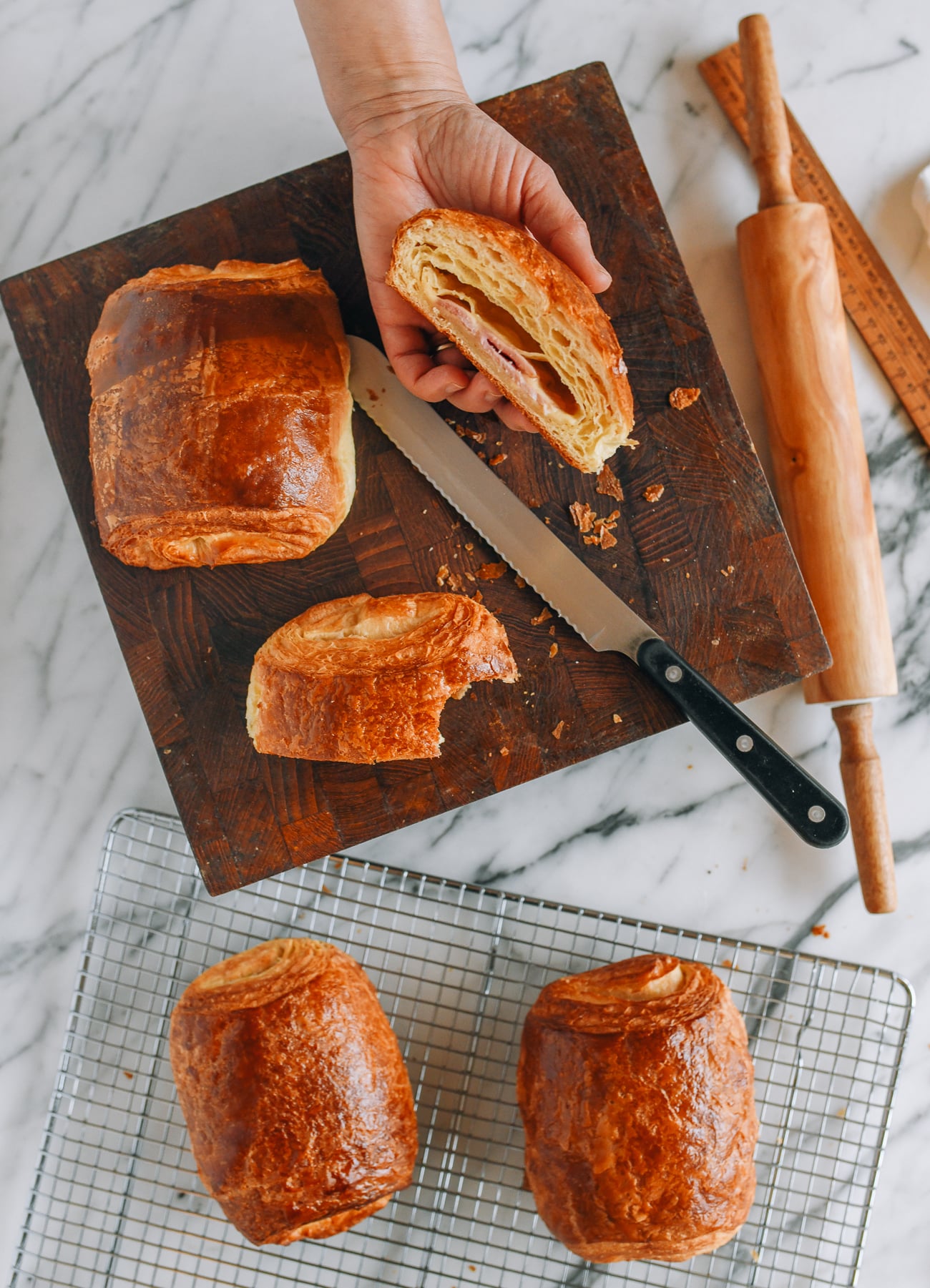 Ham & Cheese Croissants