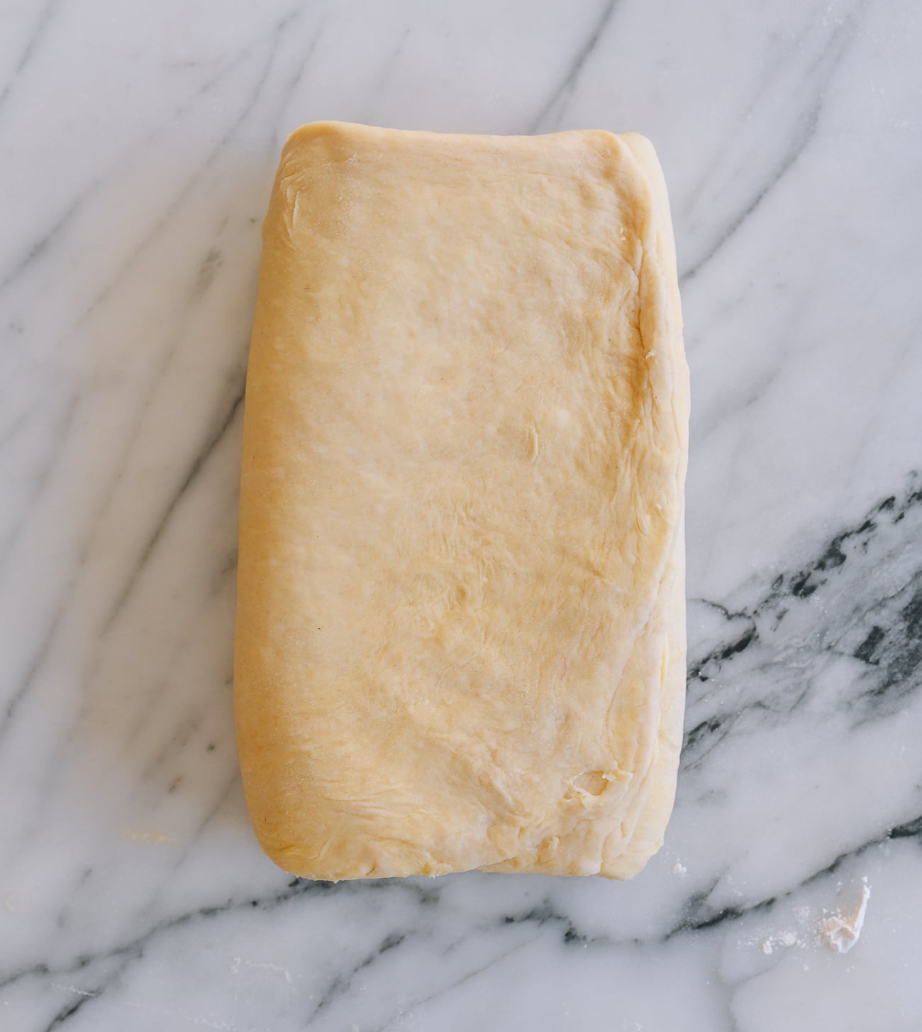 Chilled laminated dough