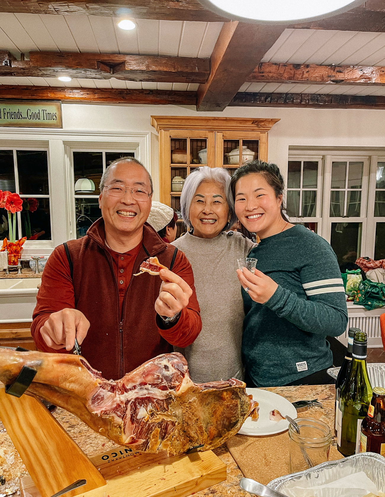 Bill, Grandma, and Sarah