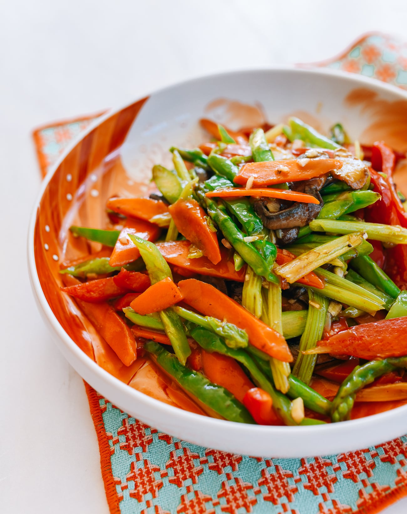 Everyday mixed vegetable stir-fry