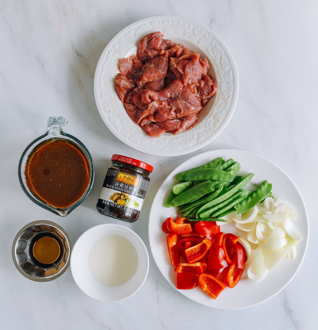 Beef with black bean sauce ingredients