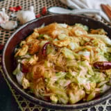 Cabbage Stir-fry with Eggs and Glass Noodles