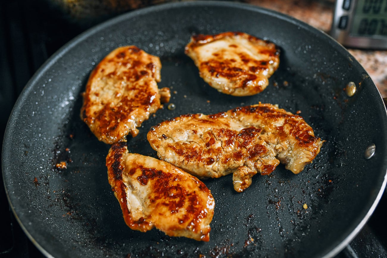 pan-fried chicken breast