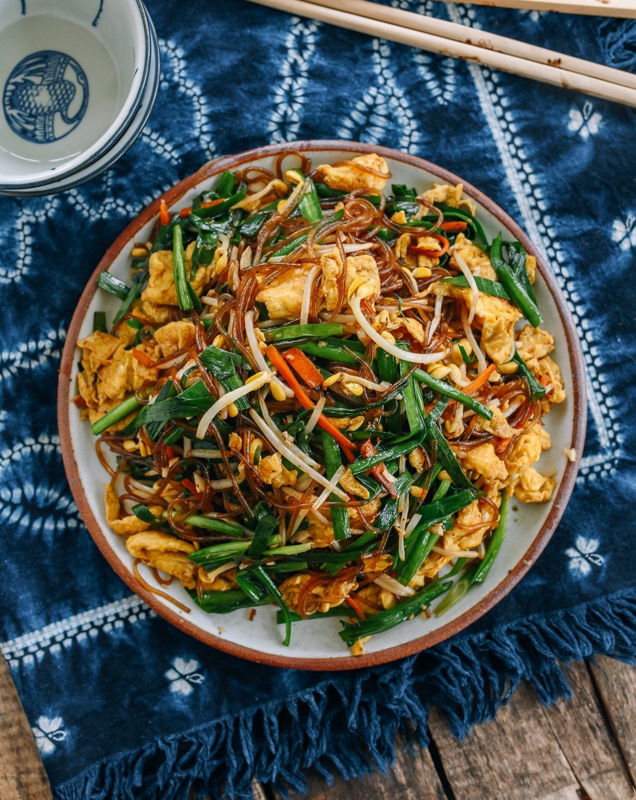 Chinese He Cai stir-fry