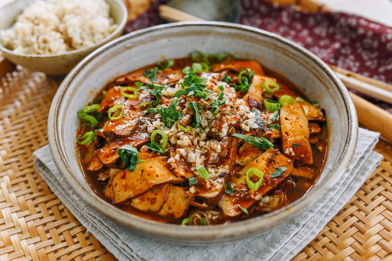 Spicy Sichuan Shuizhu Tofu