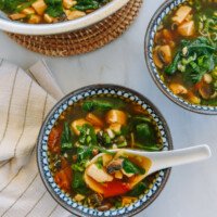 Bowl of Vegan Detox Soup