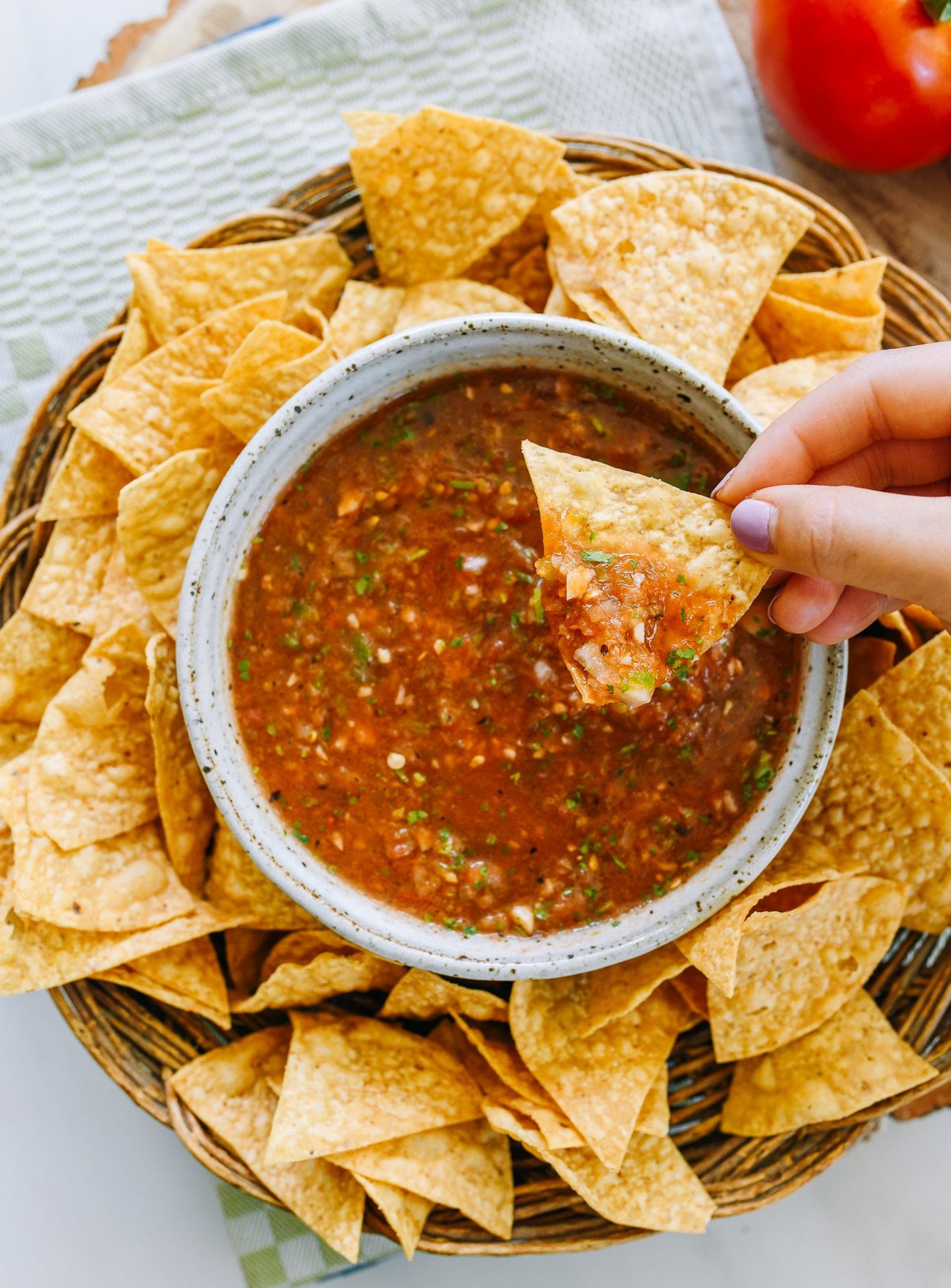 The Best Restaurant-Style Salsa