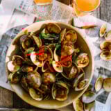 Spicy Thai Basil Clams