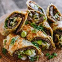 Taiwanese Beef Rolls