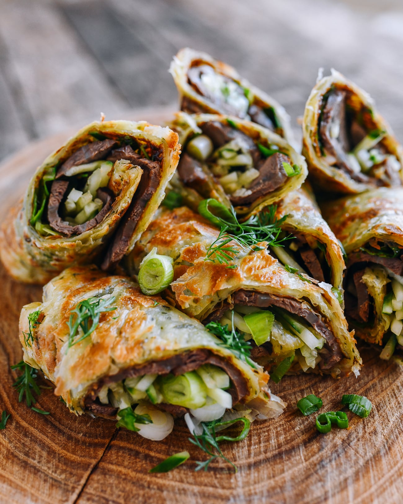 Taiwanese Beef Rolls