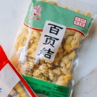 package of tofu knots