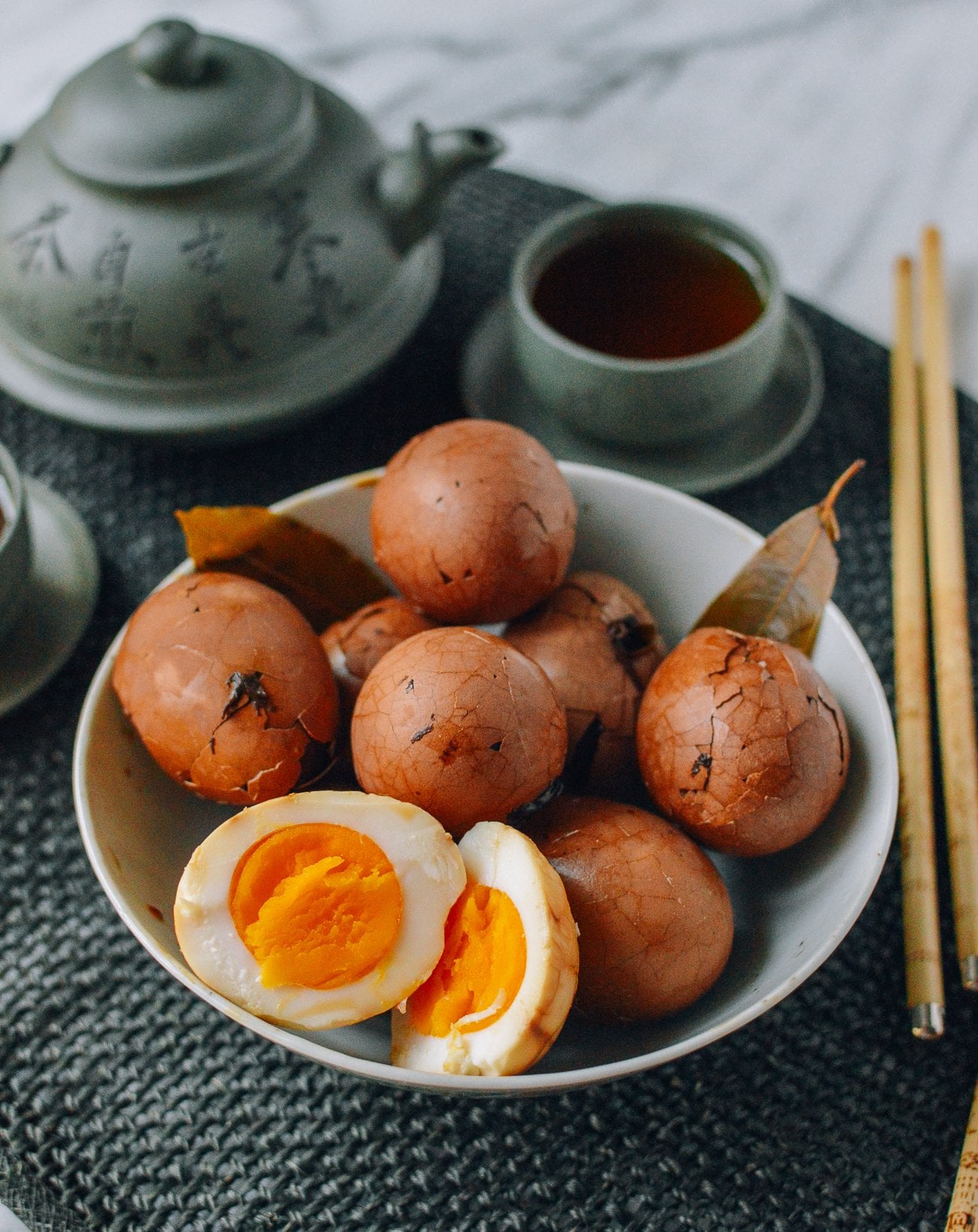 Chinese tea eggs