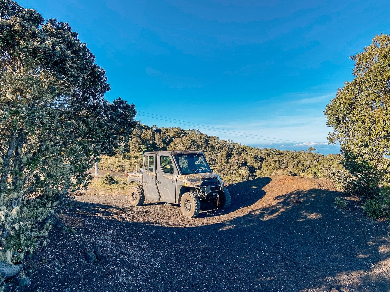 UTV on Hualalai Crater